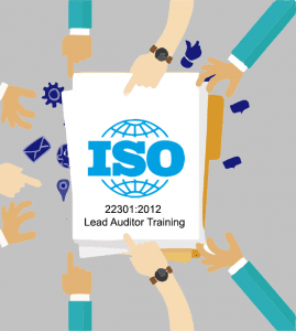 Treinamento de Auditor Líder ISO 22301