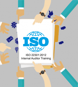 Formación de auditor interno ISO 22301